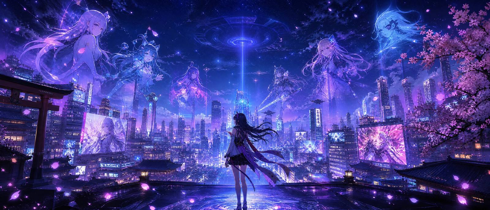 蘑菇视频tiktok风格短动漫：魔法少女变身瞬间